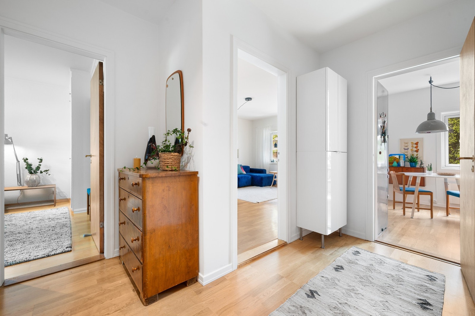 Leiligheten har to soverom på hhv. 14,7 og 7,4 m². Galleribilde