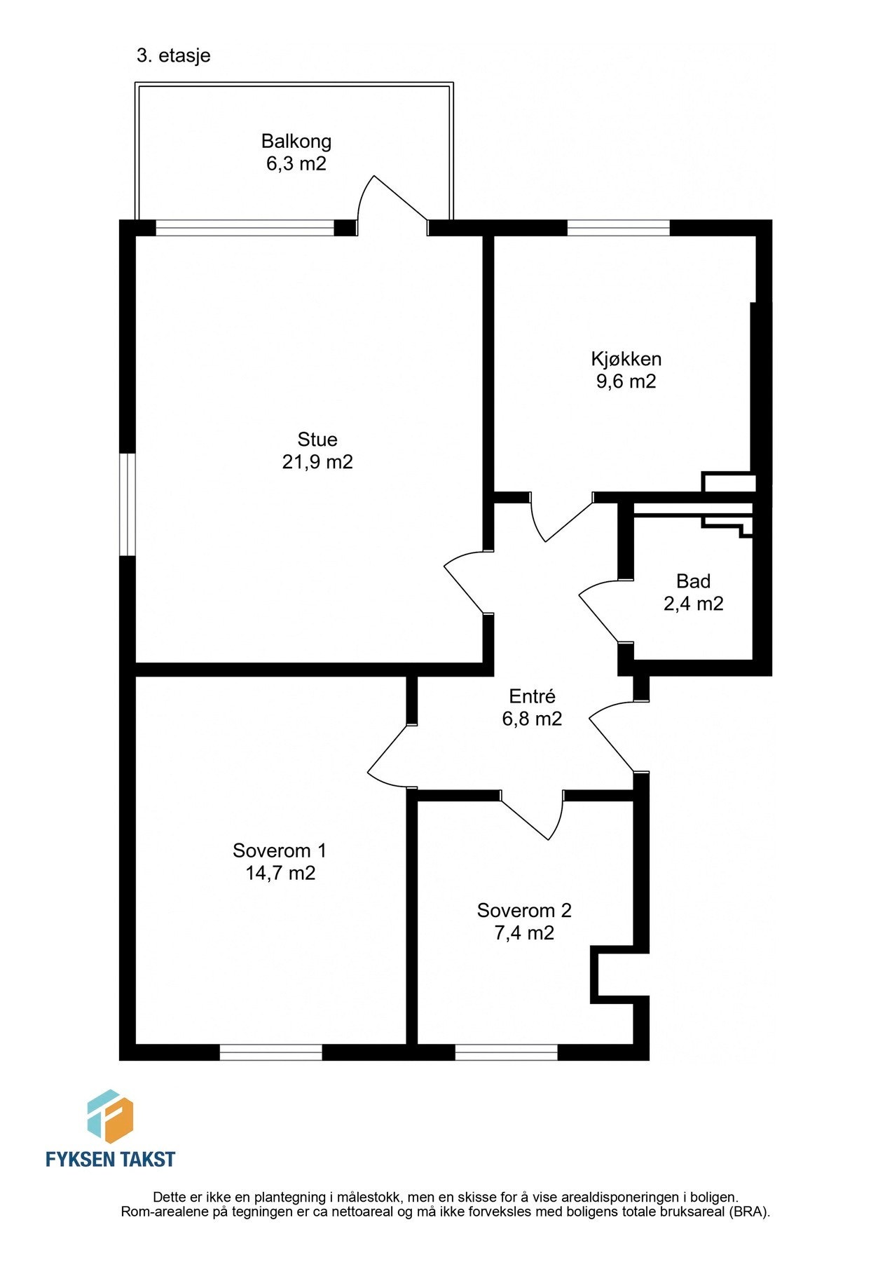 Planskisse. Galleribilde