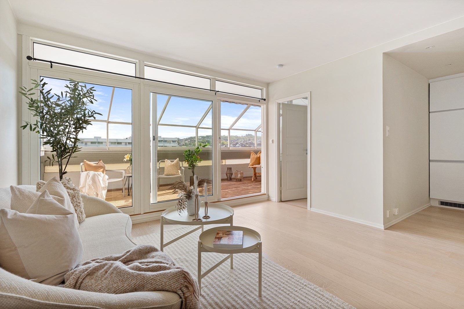 Moderne og lyse farger Galleribilde