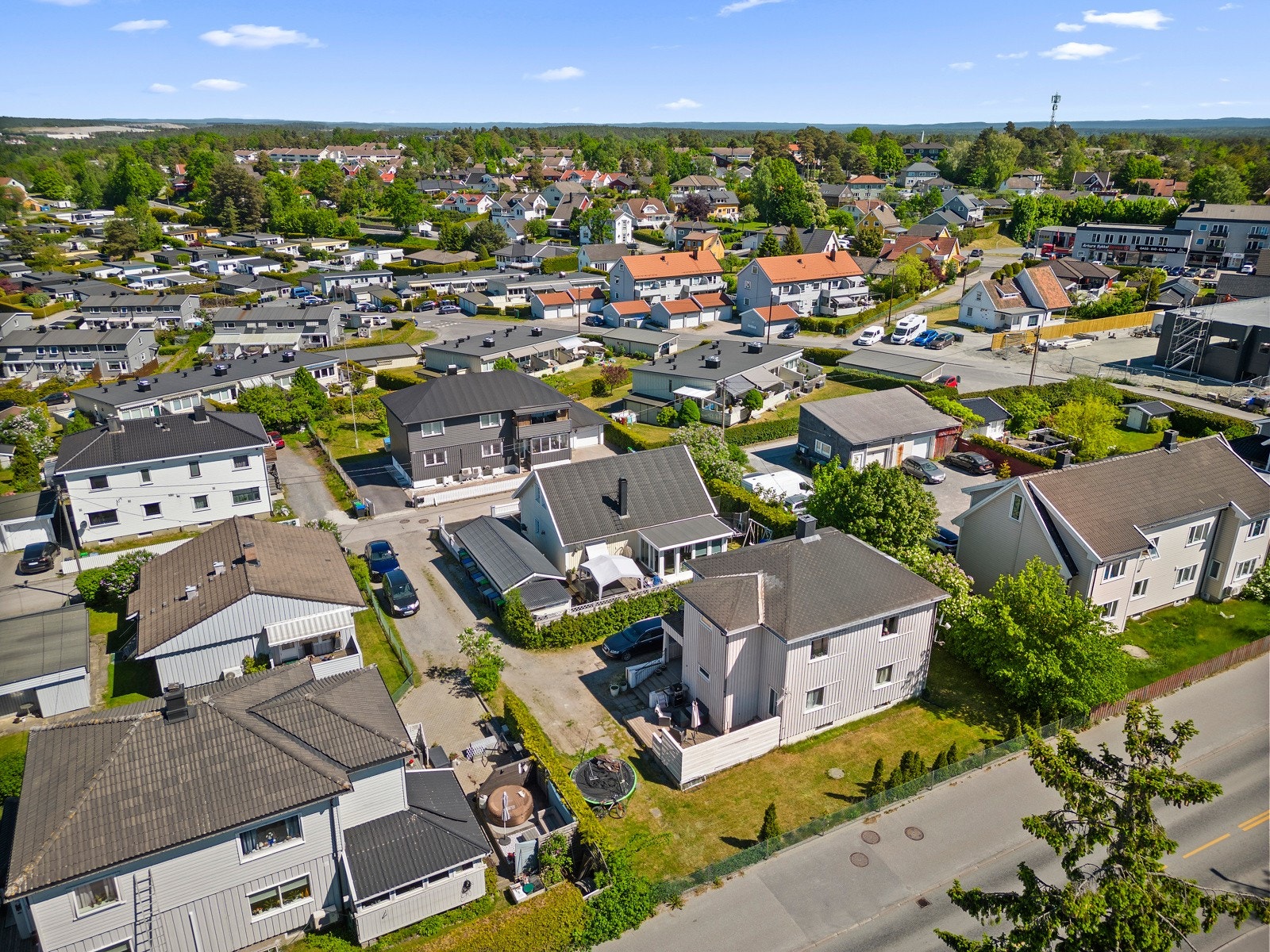 Dronefoto Galleribilde