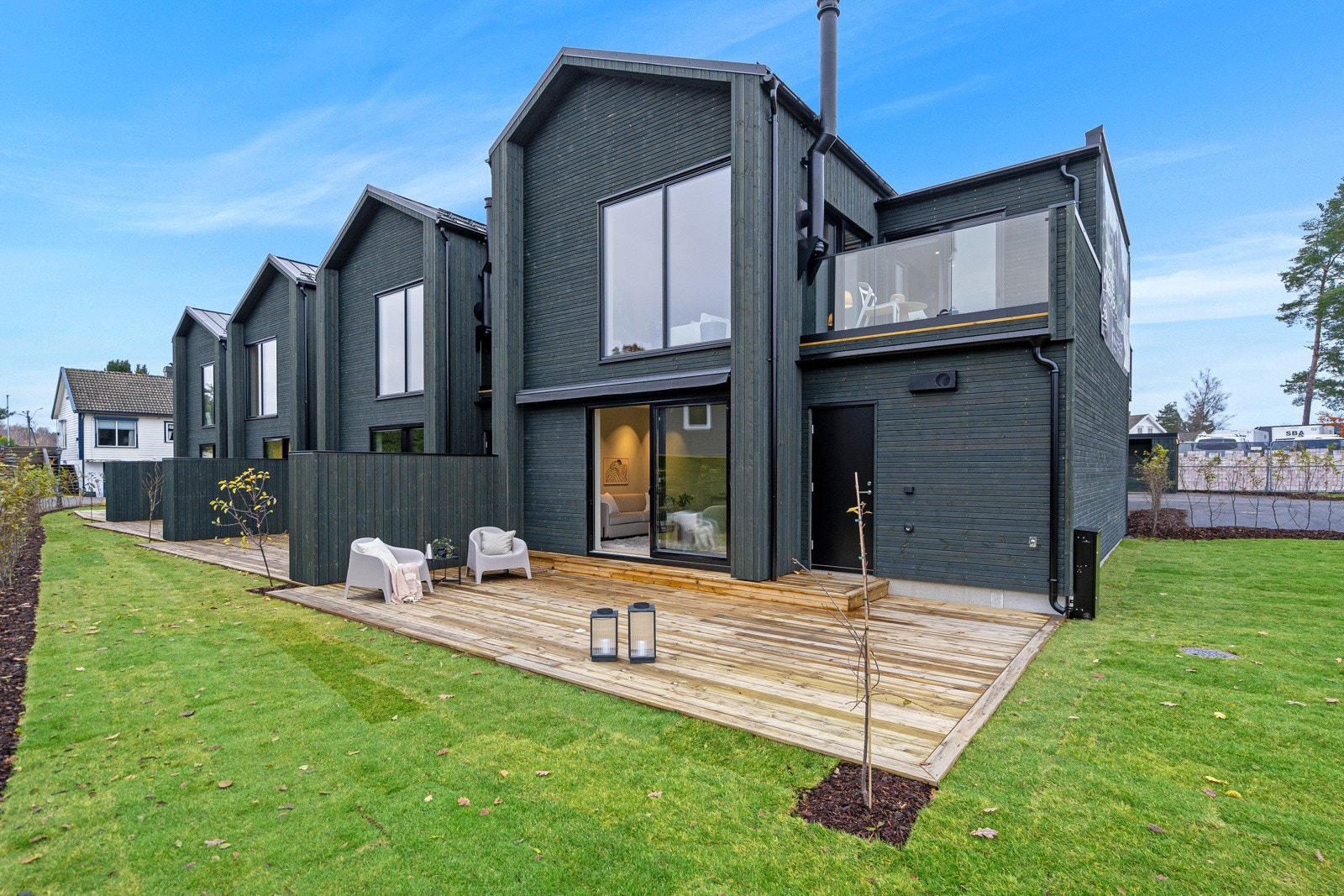 Fasade mot syd Galleribilde