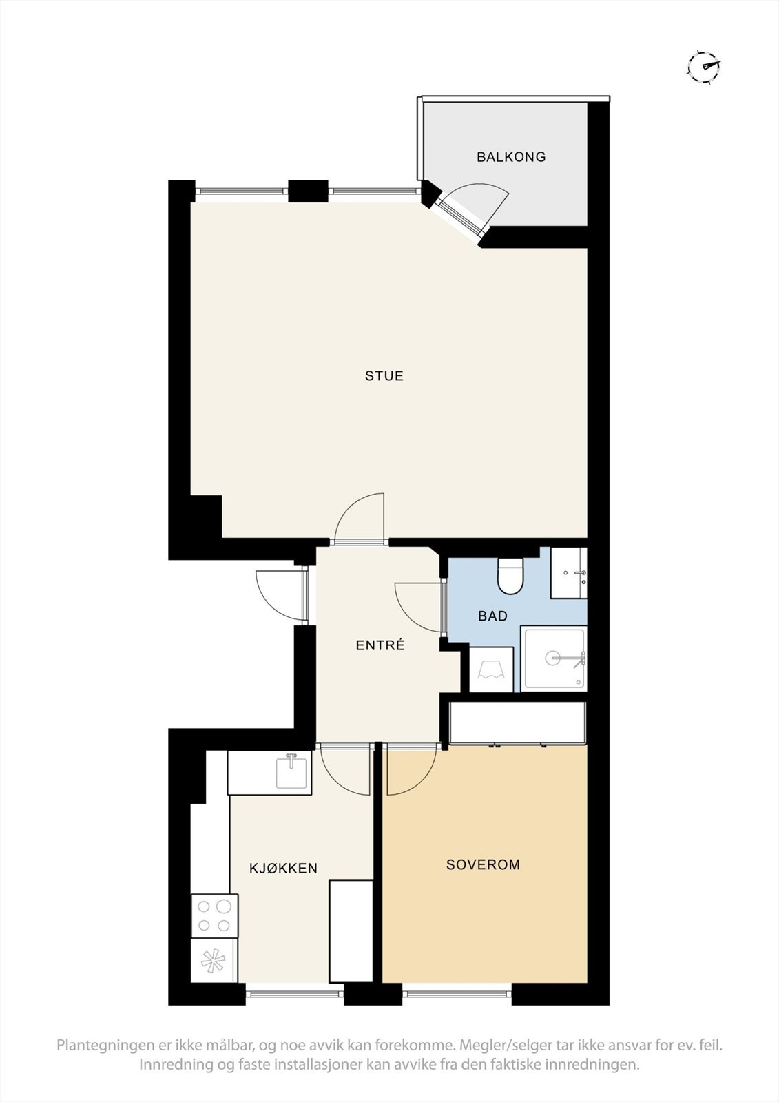 Plantegning: Galleribilde