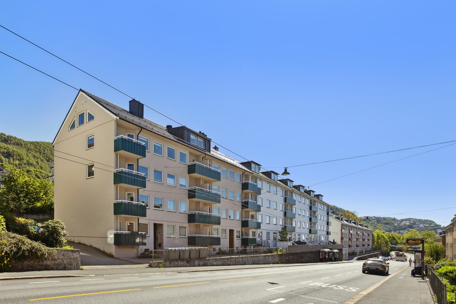 Natlandsveien 52 Borettslag består av til sammen 17 leiligheter. Galleribilde