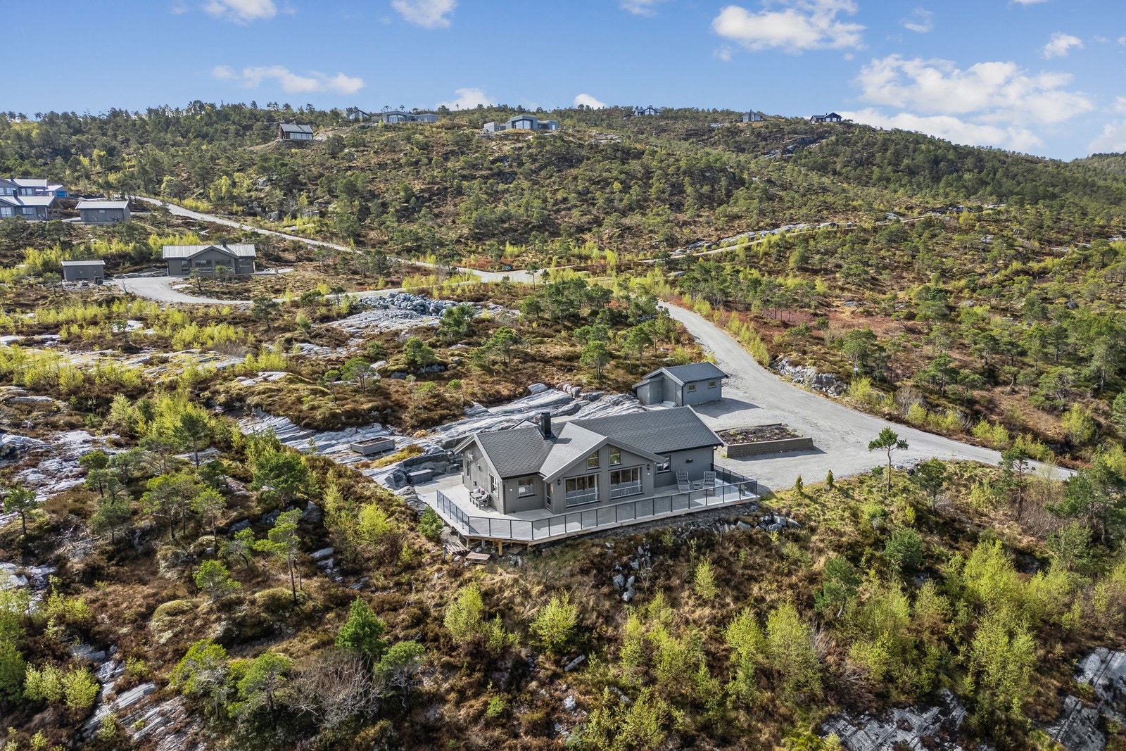 Dronefoto Galleribilde