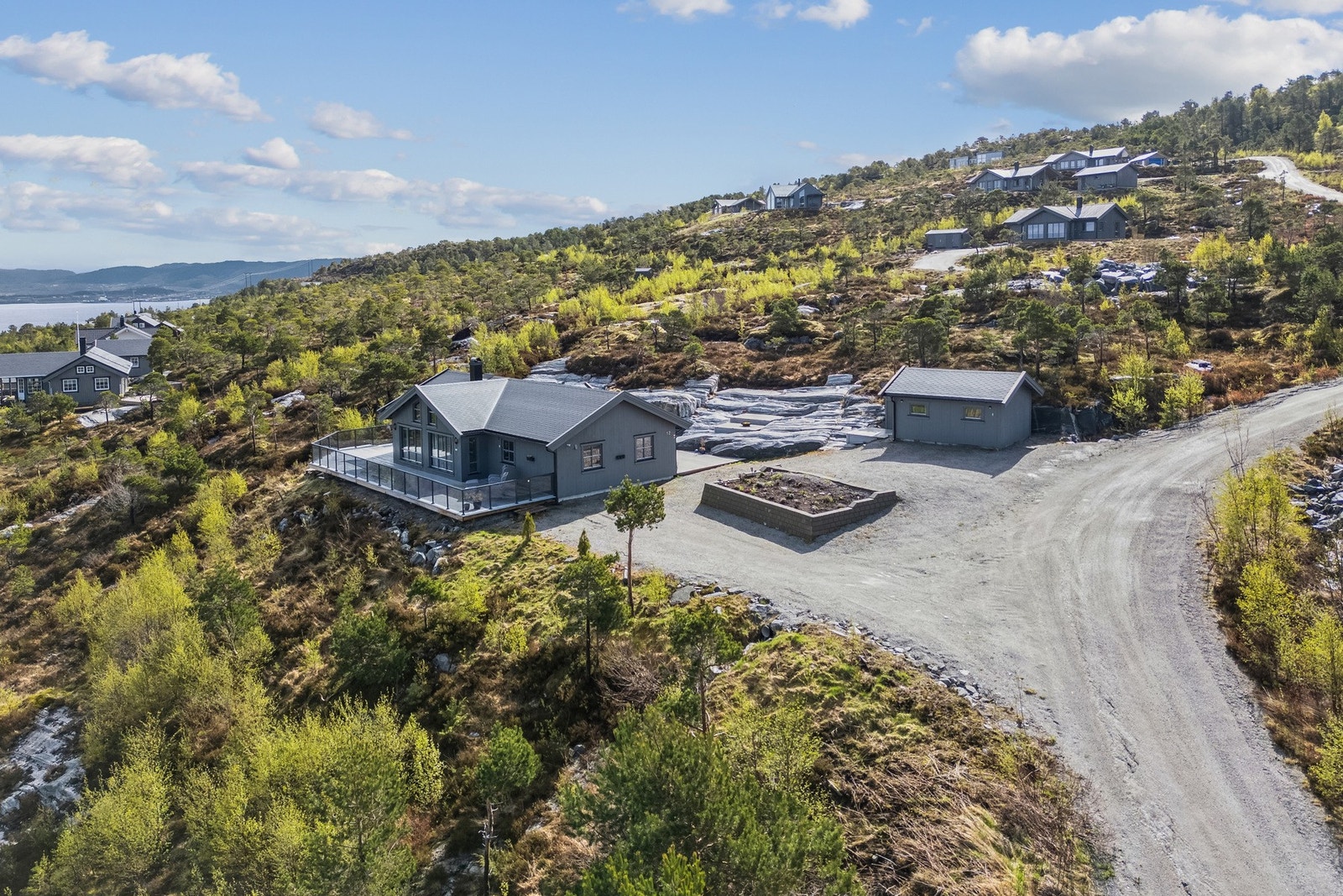 Dronefoto Galleribilde