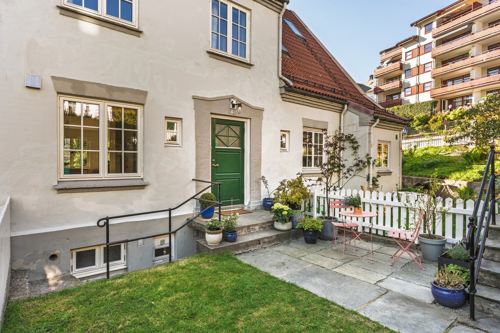 Inngangspartiet er svært innbydende og flott laget til! Galleribilde