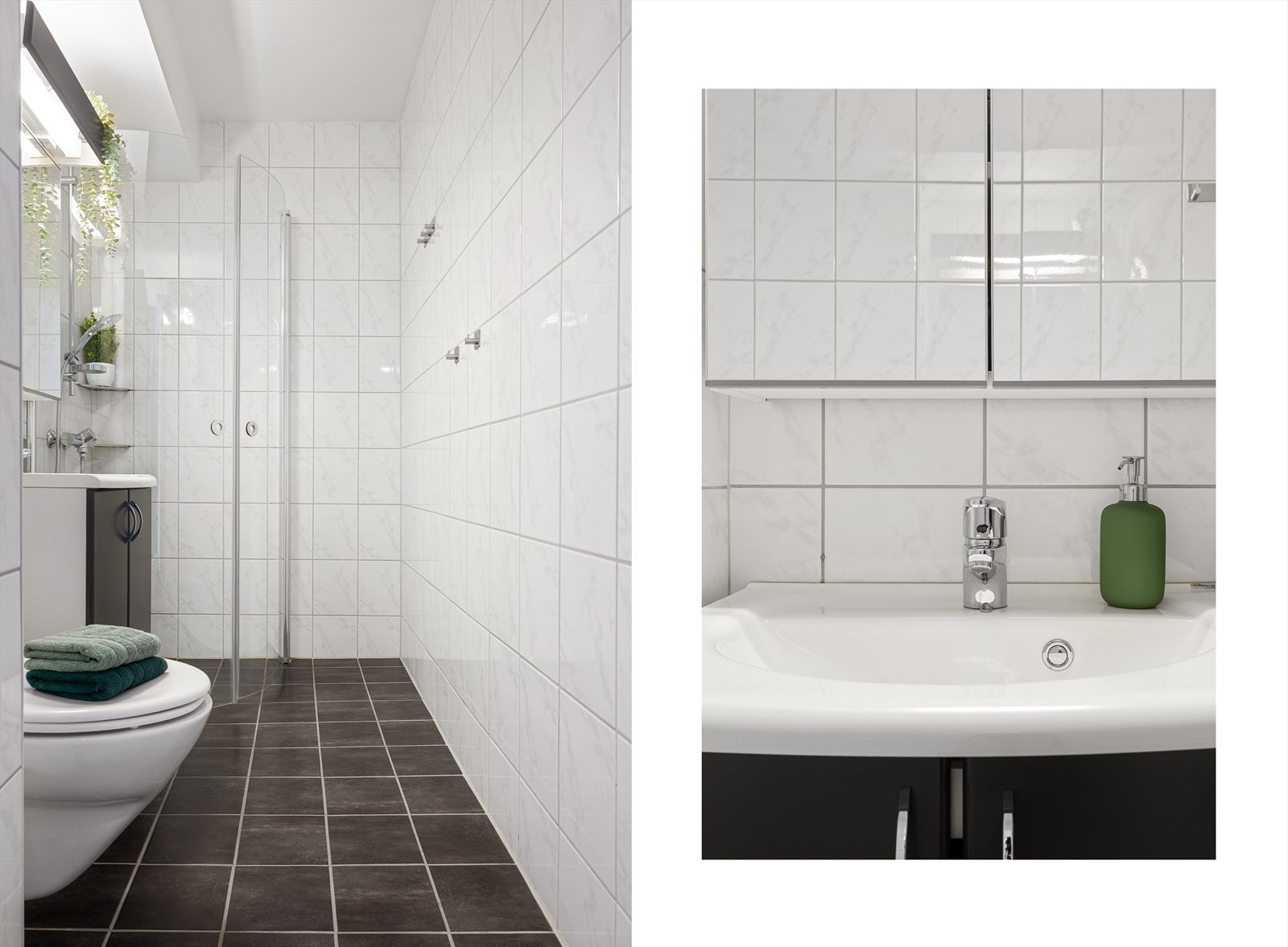 Bad, rør og sikringsskap ble oppgradert i regi av borettslaget i perioden 2006-2009. Galleribilde