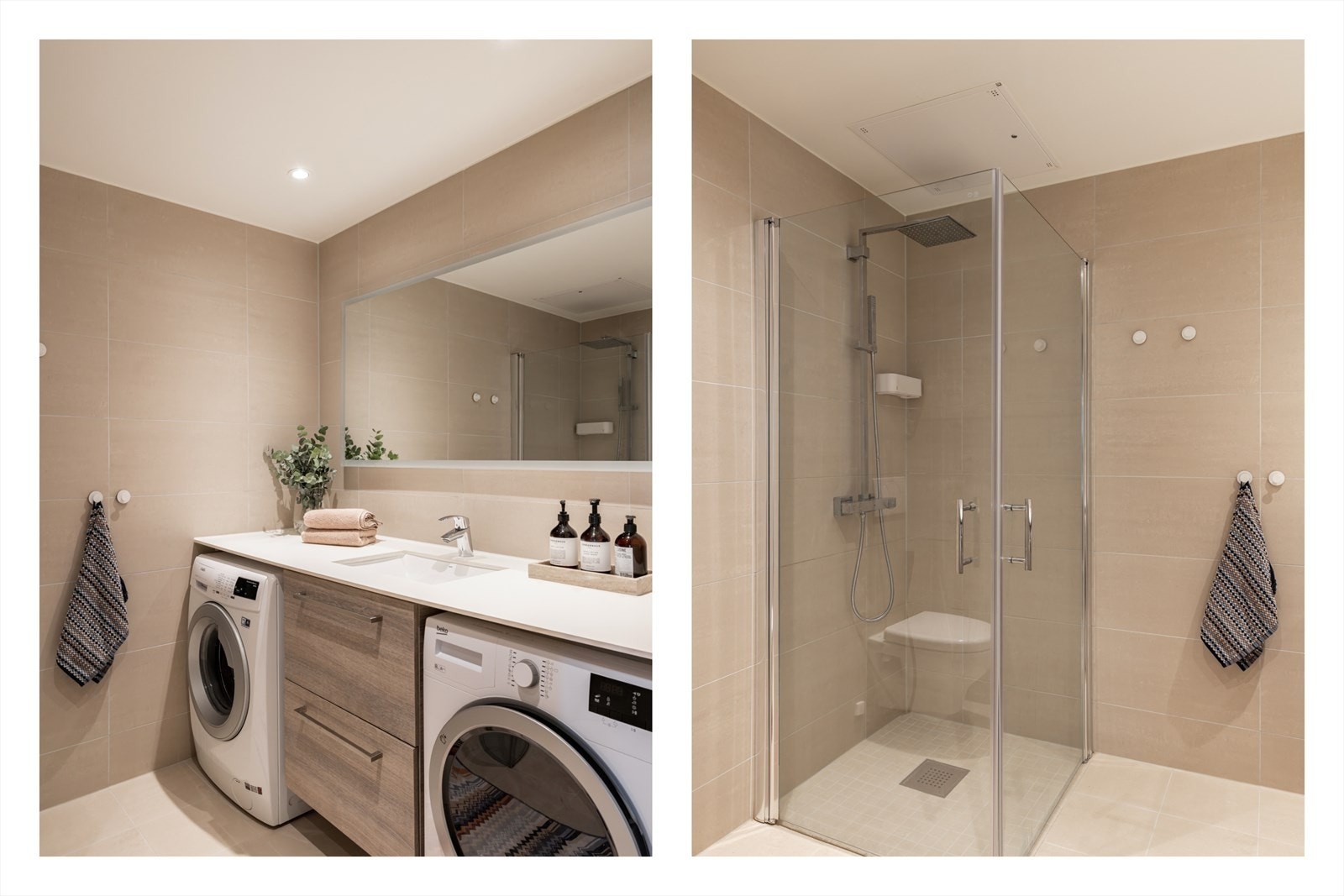 Gulvvarme og LED-downlights Galleribilde