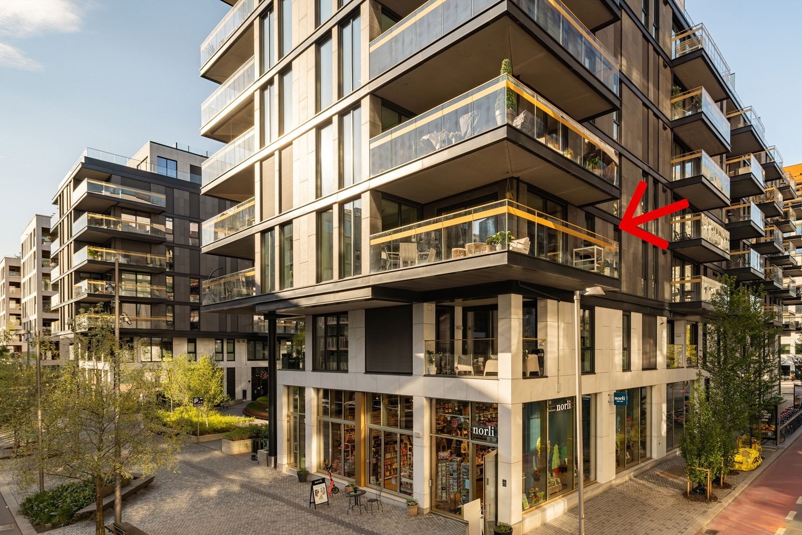 Høy etasje med flott beliggenhet Galleribilde