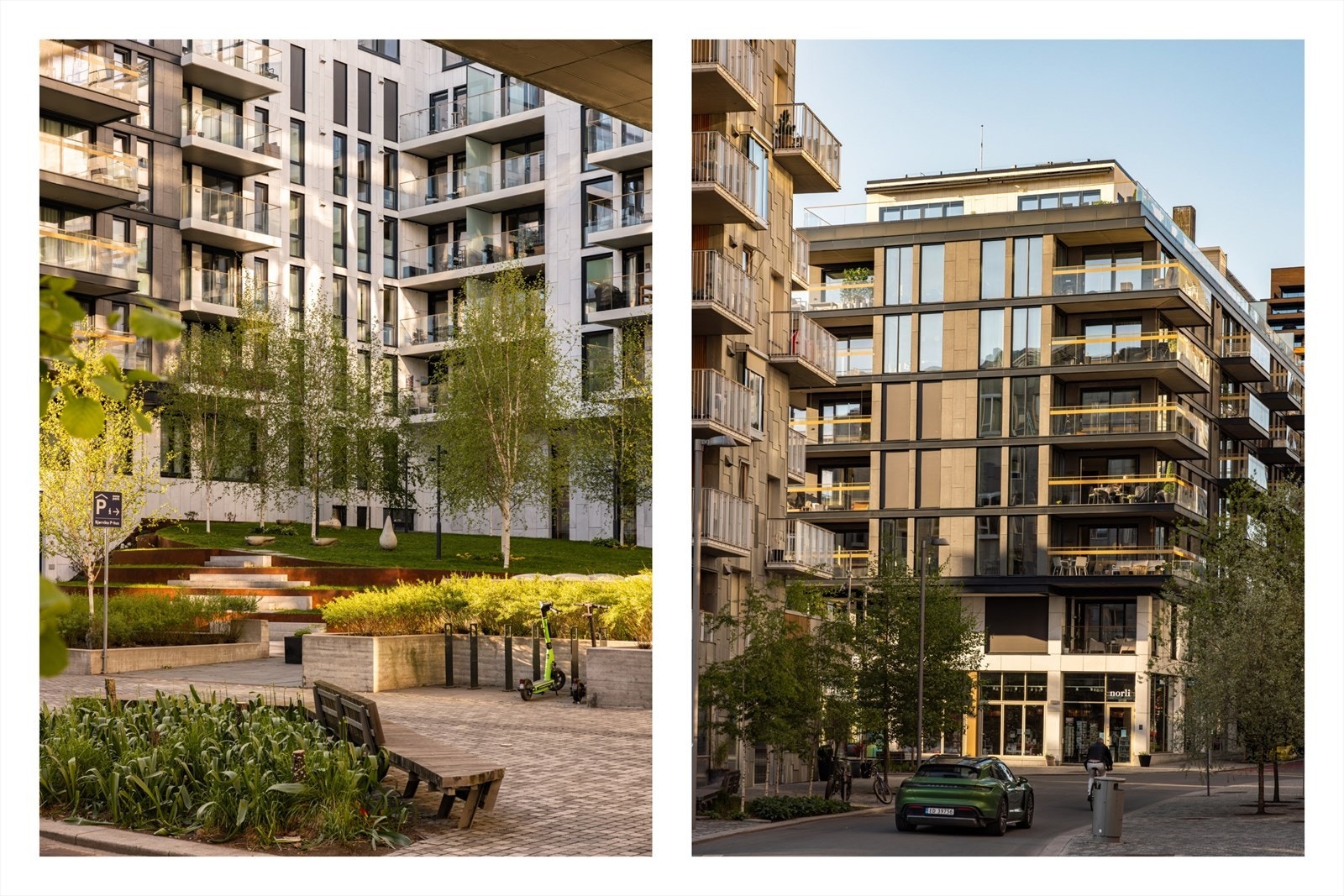 Sentralt, likevel tilbaketrukket og for det meste bilfritt Galleribilde