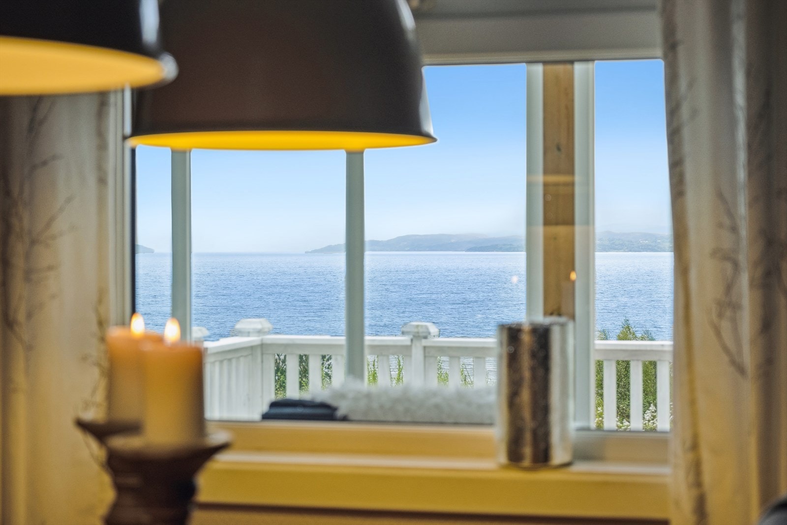 Utsikt fra kjøkkenvindu Galleribilde