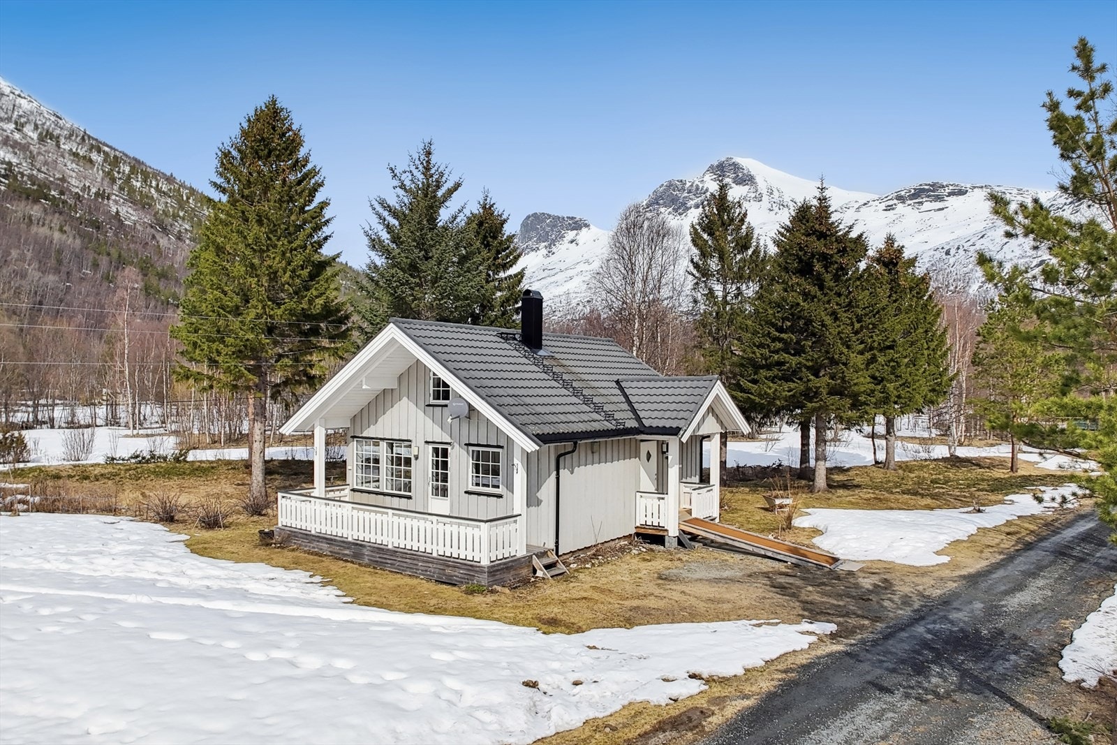 Fritidsboligen ble etablert i 2024. Galleribilde