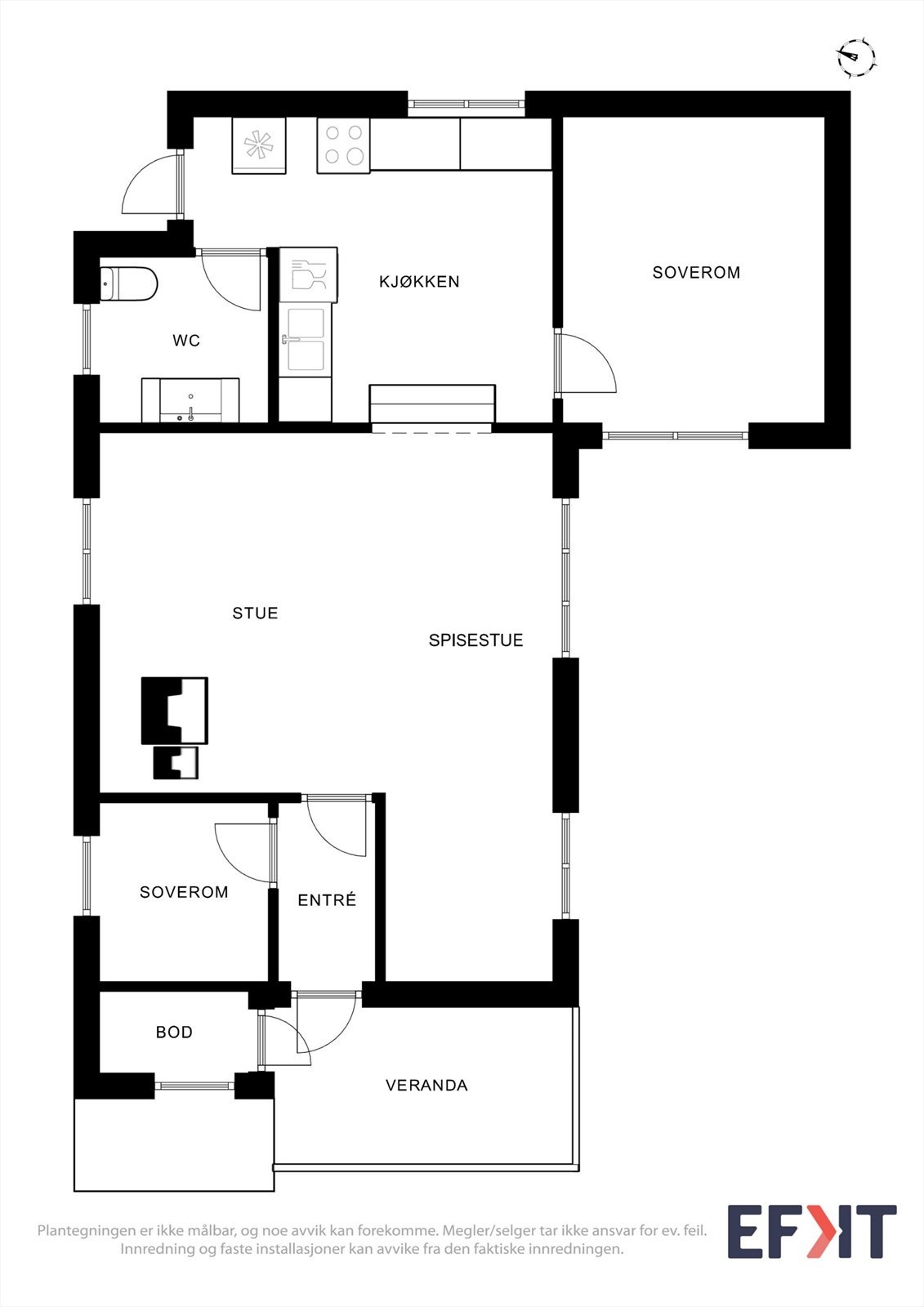 Plantegning. Galleribilde