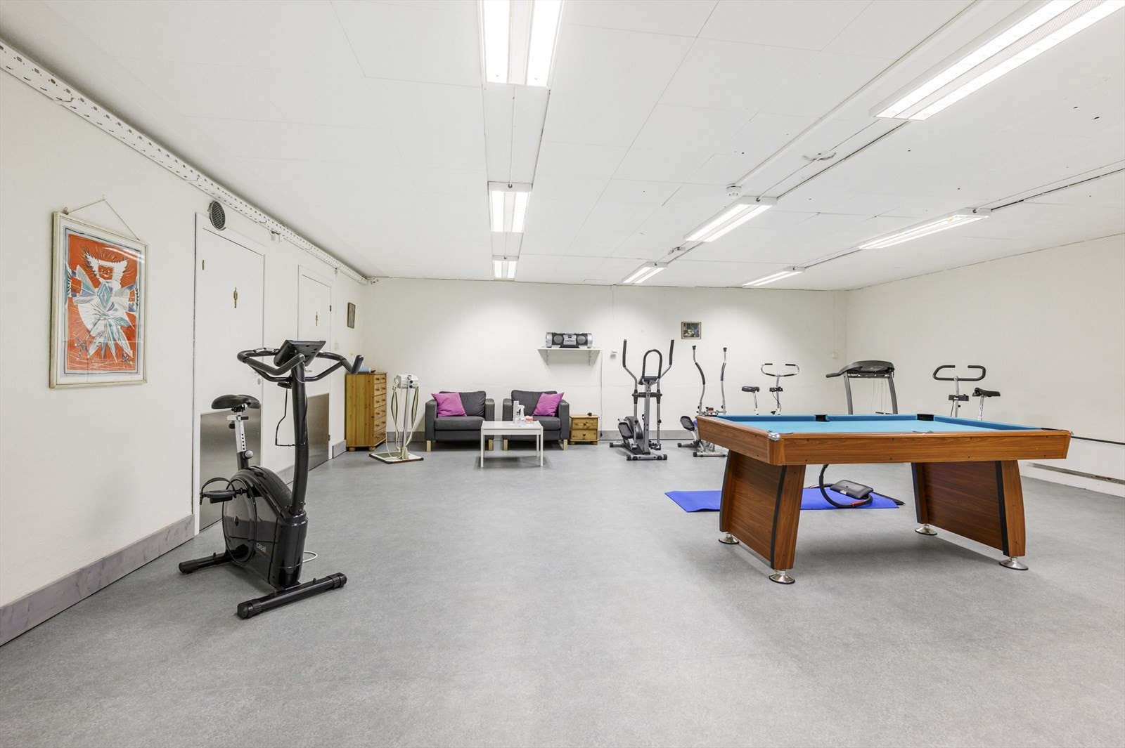 Felles trim/hobbyrom. Galleribilde