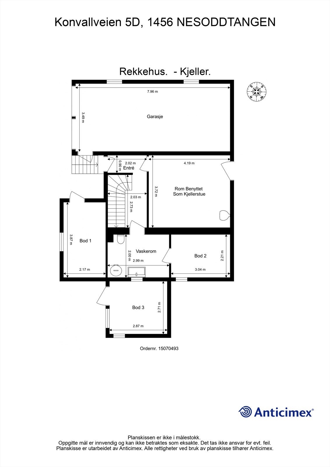 Plantegning u. etasje Galleribilde