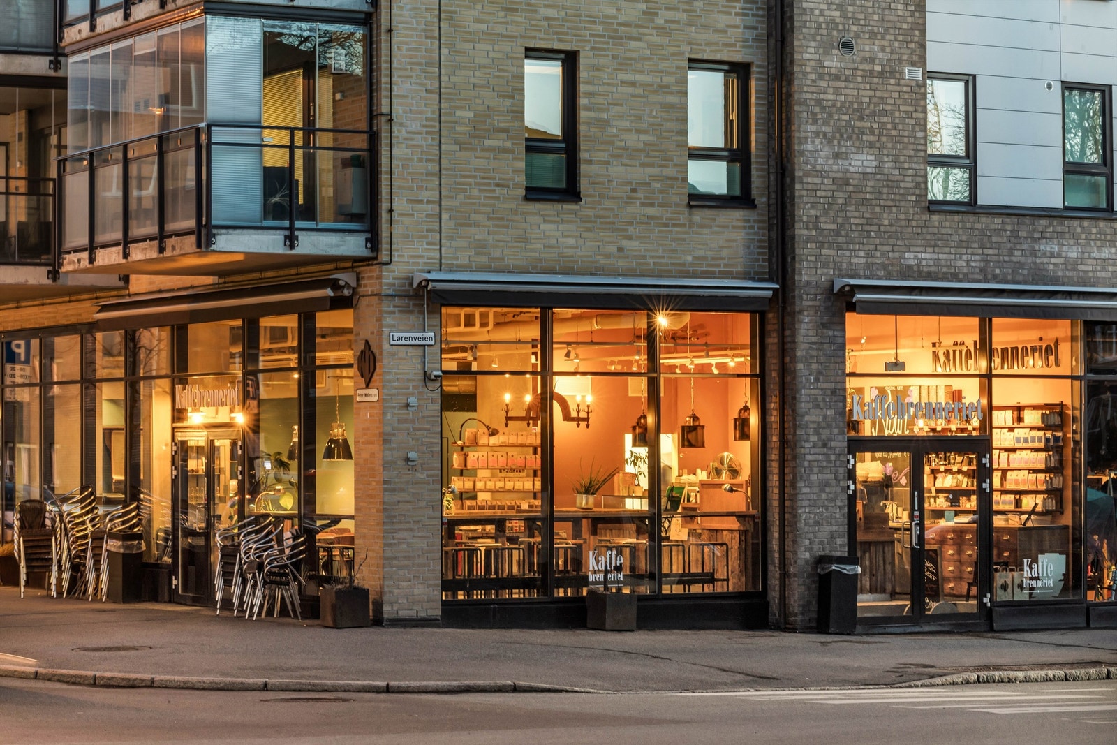 Nærområde tilbyr koselige kafeer som blant annet Kaffebreneriet Galleribilde