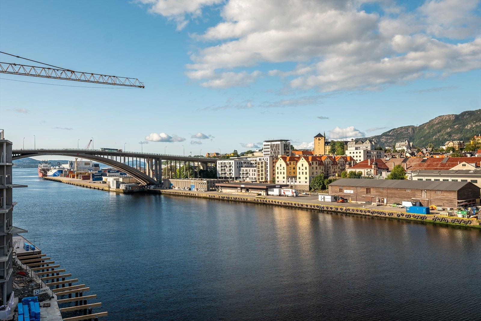 Utsikten fra takterrassen er upåklagelig. Galleribilde