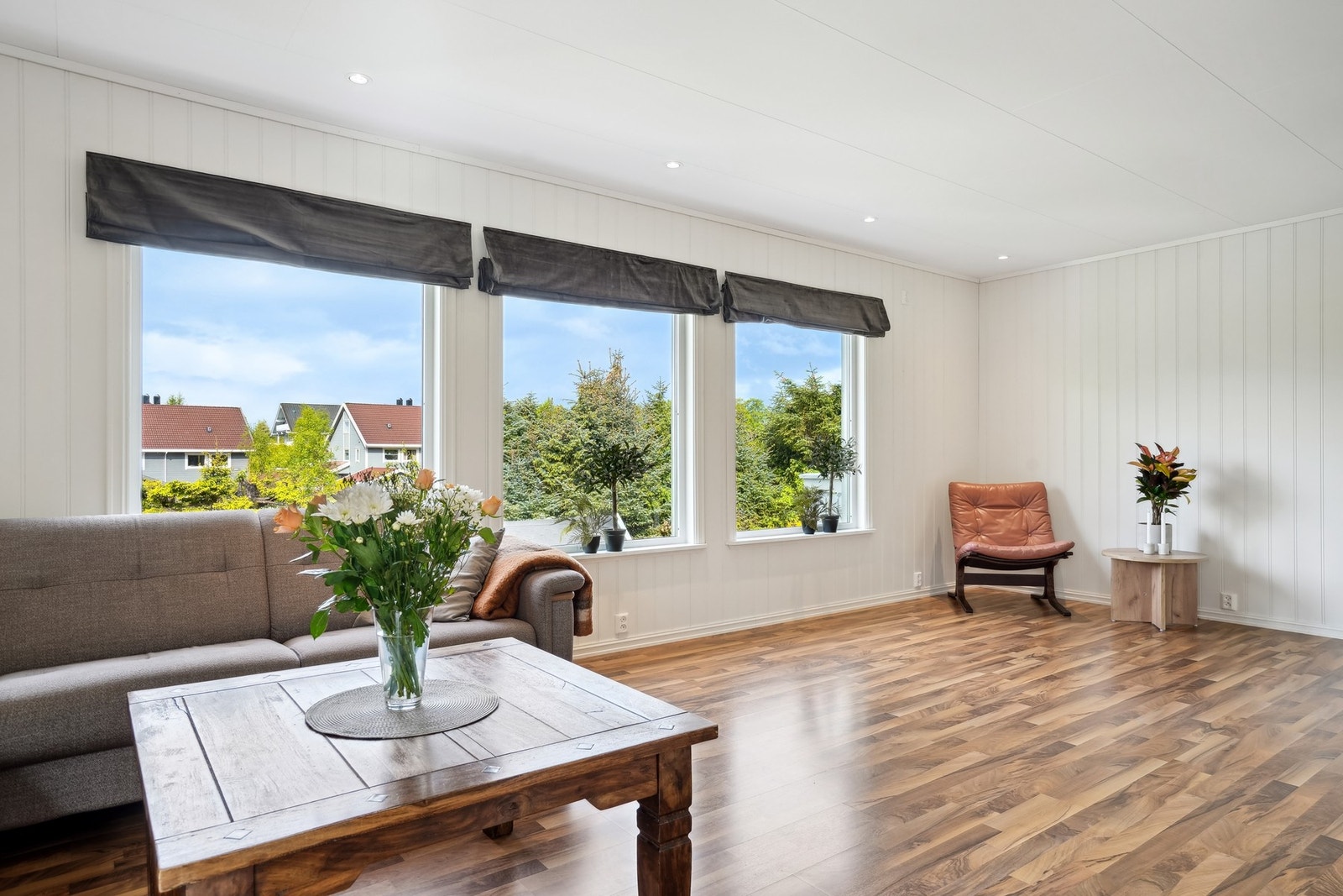 Det er god plass til møblering av sittegruppe. Galleribilde