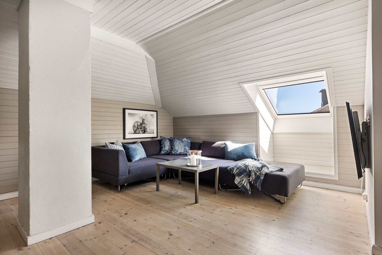 Innredet loftetasje Galleribilde