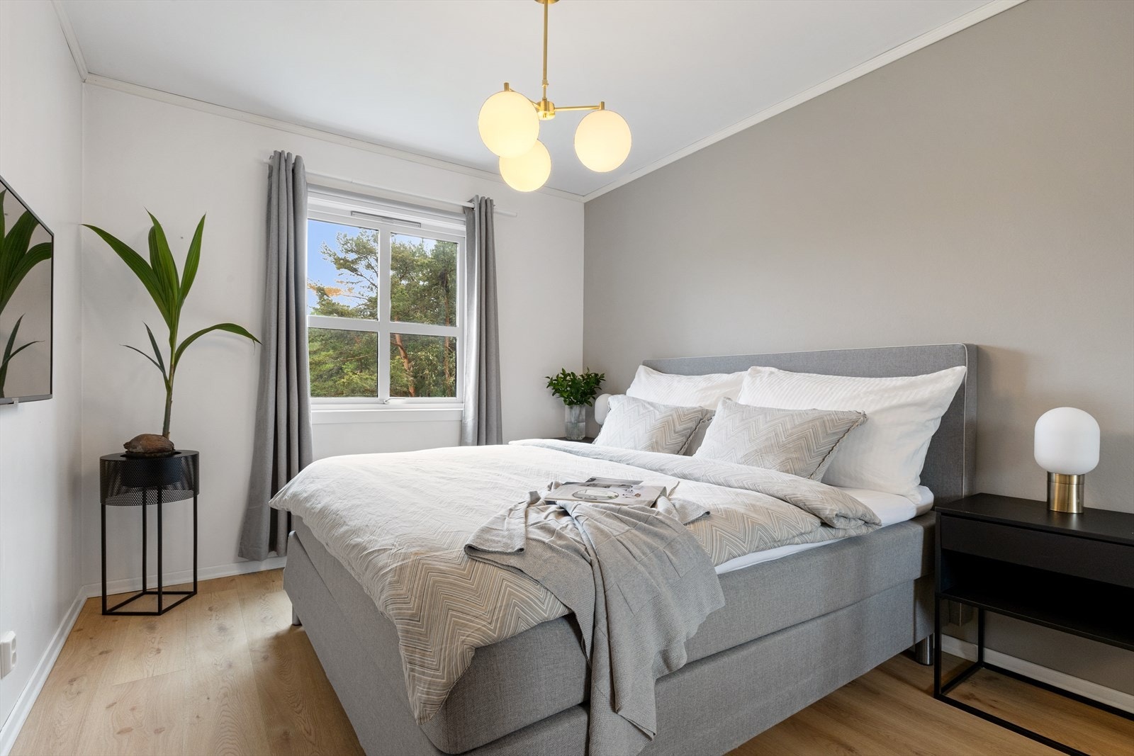 Hovedsoverommet er av god størrelse med sine 12,4 kvm. Galleribilde