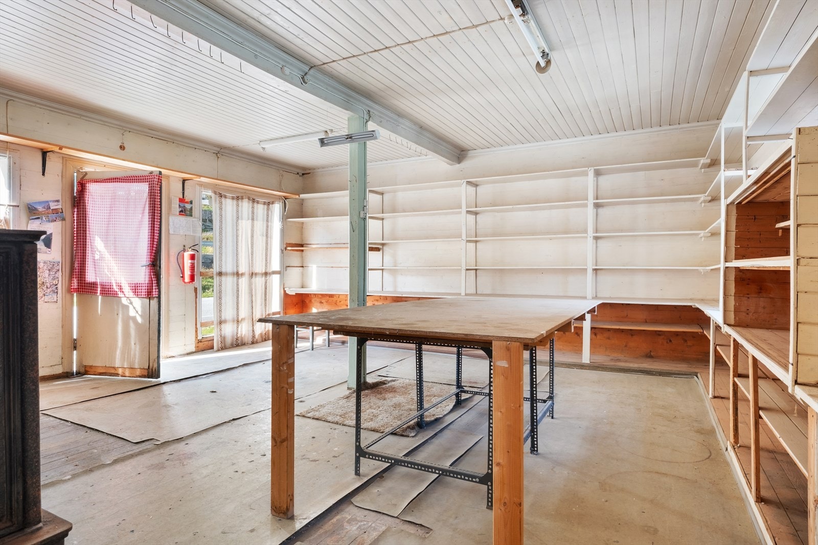 I hovudetasjen er det fortsatt eldre butikklokale. Galleribilde