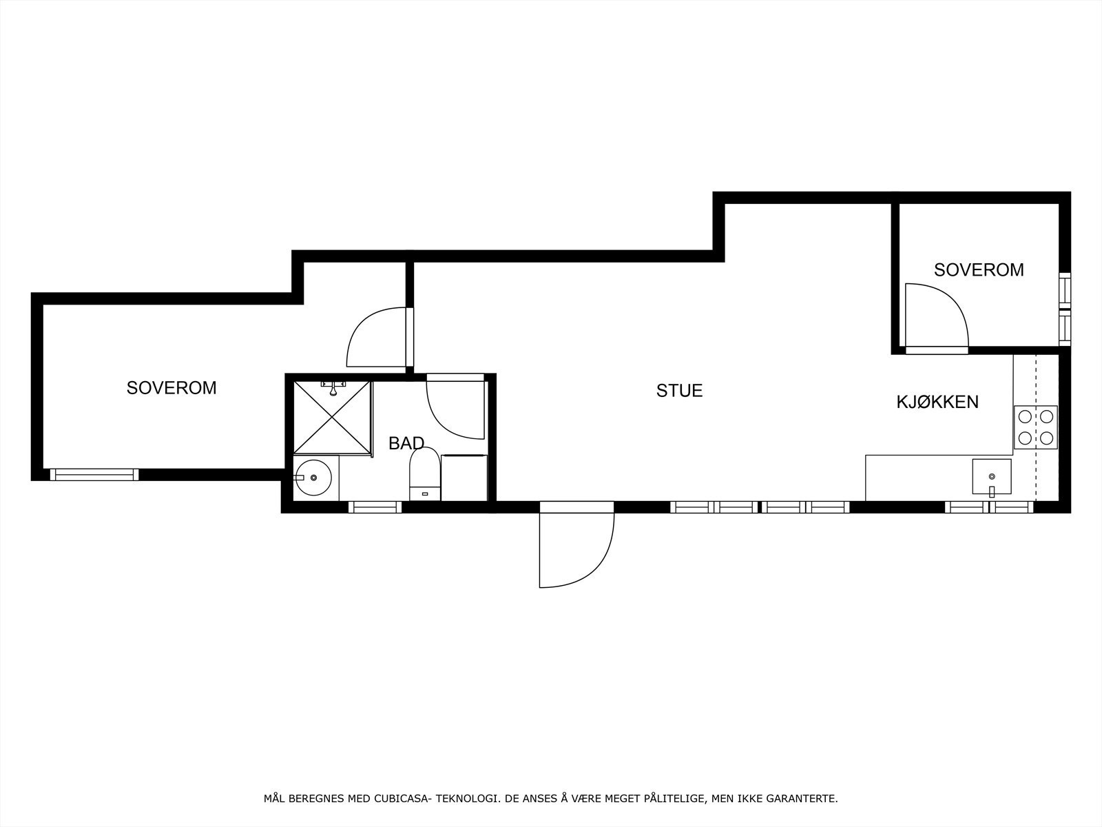Plantegning hønsehuset Galleribilde