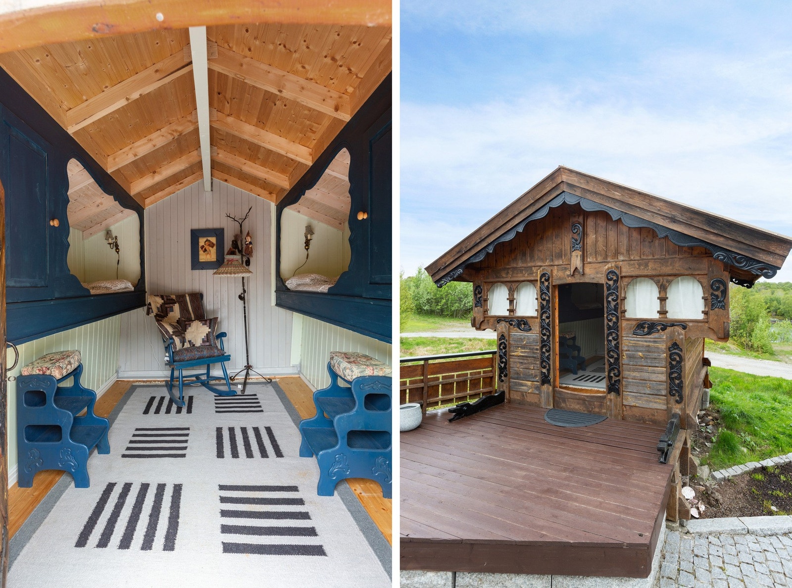 Stabbur på 6 kvm. - Det gjøres oppmerksom på at selger opplyser at stabburet har råteskader og derfor må anses som et rehabiliteringsobjekt Galleribilde