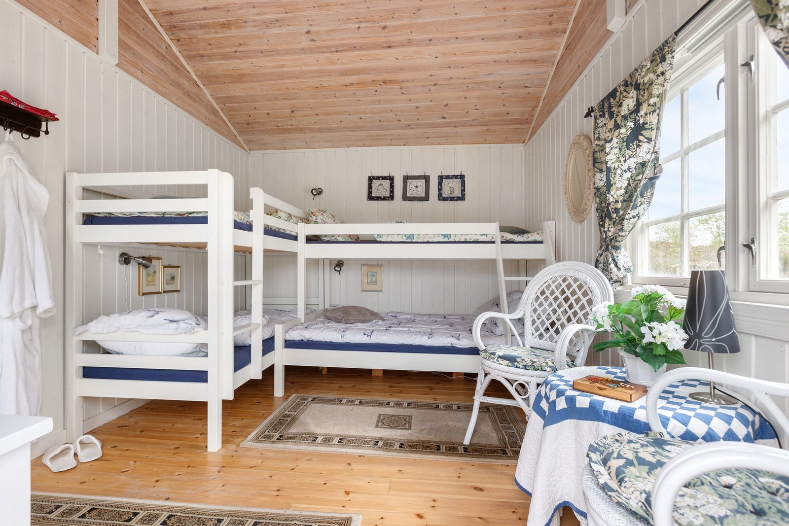 Soverom i anneks - Rommet var opprinnelig byggemeldt som bod. Det gjøres oppmerksom på at dette er en søknadspliktig endring. Kjøper overtar ansvar, risiko og konsekvens knyttet til dette Galleribilde