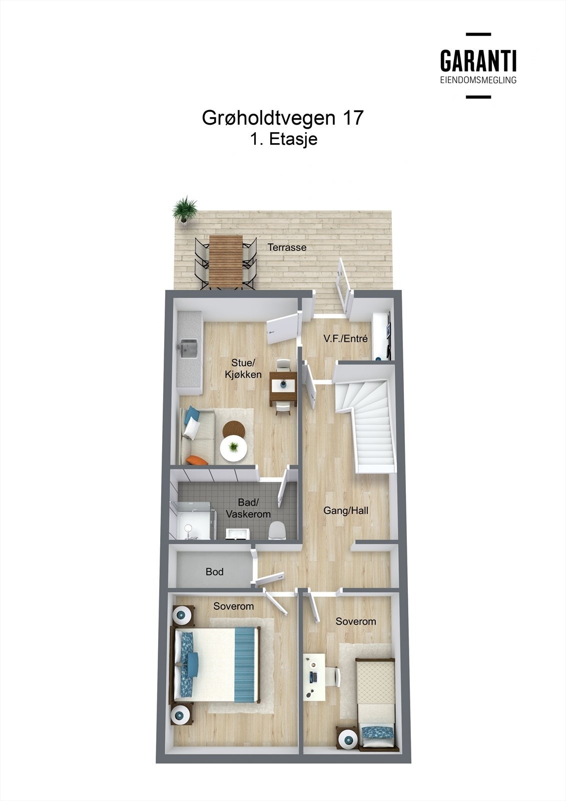 3D -1. etasje. Galleribilde