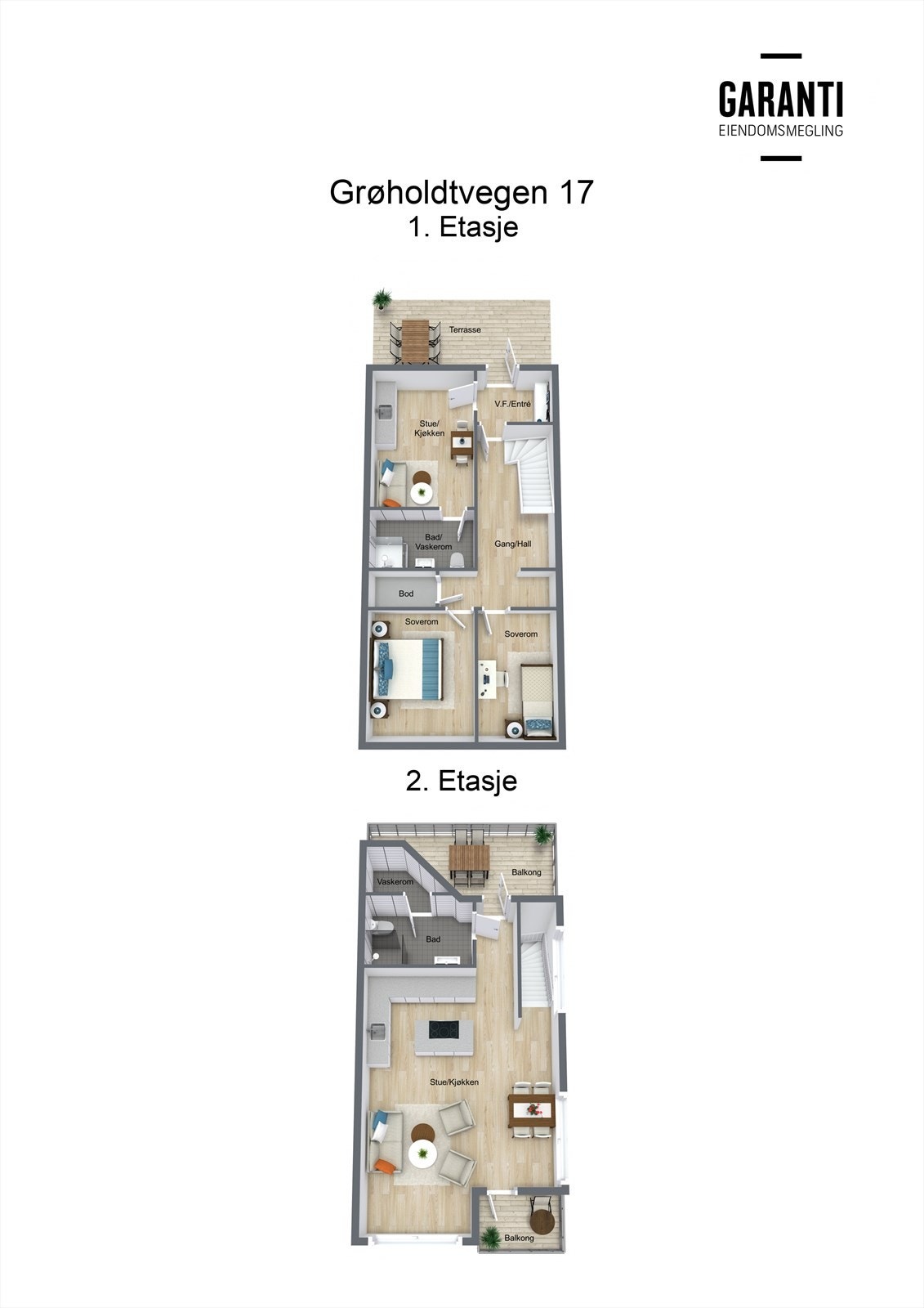 3D - planløsning Galleribilde