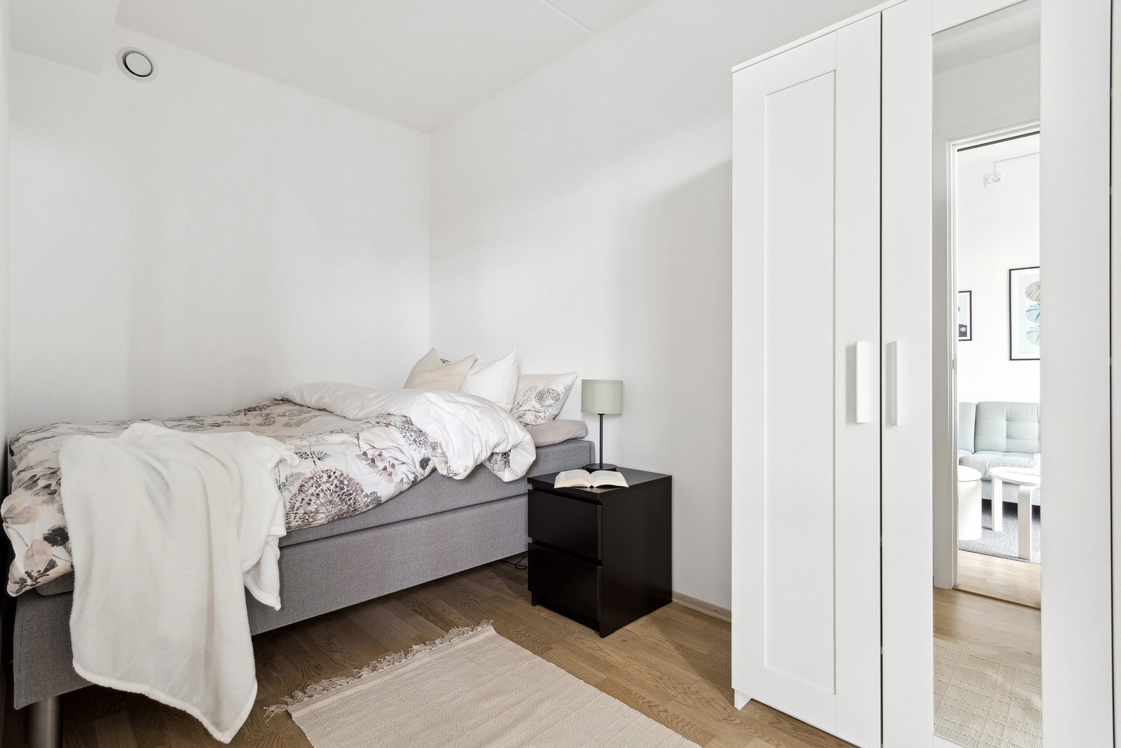 Soverom på 7,9kvm. Galleribilde