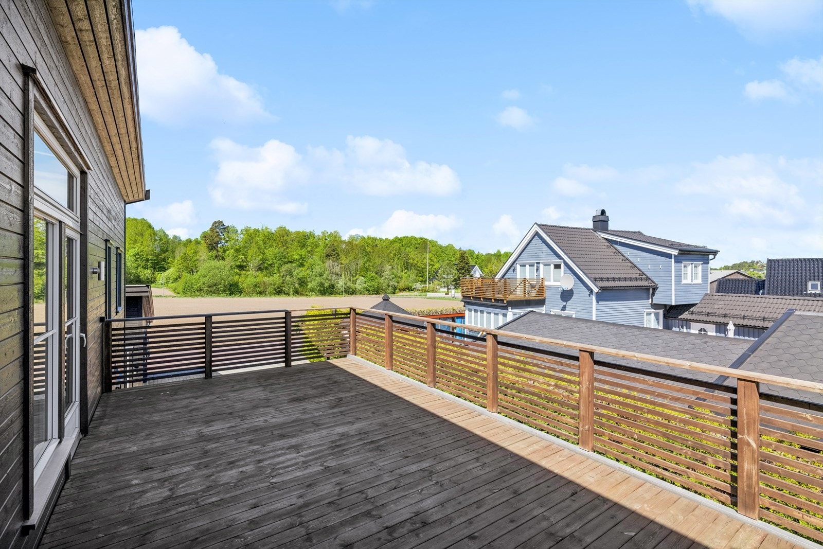 Deilig uteplass. Galleribilde