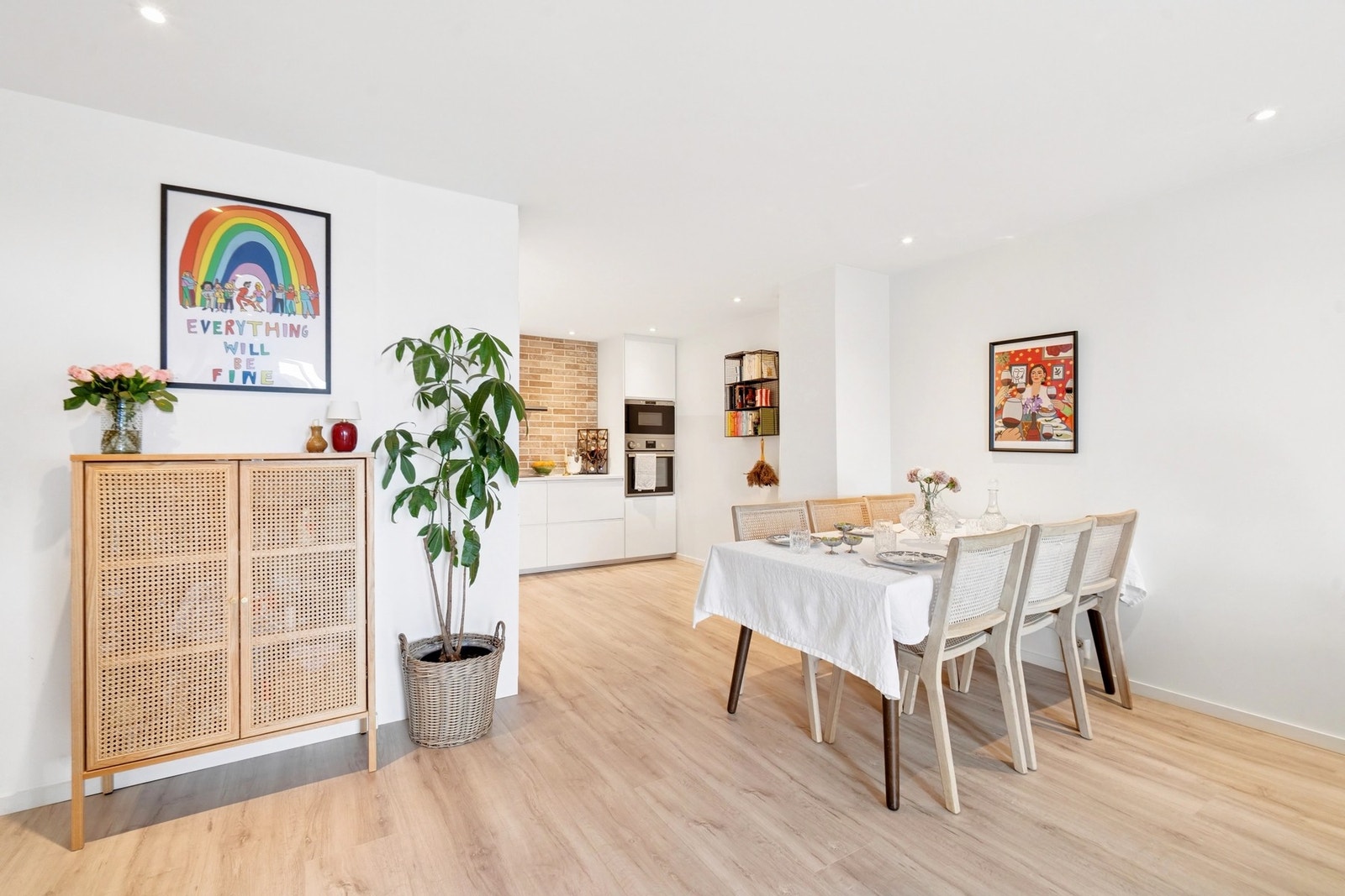 Stue og kjøkken Galleribilde