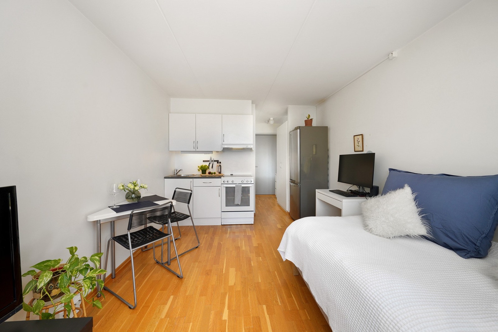 Alle leieinntektene er skattefrie - og hybelen har helt egen inngang. Galleribilde