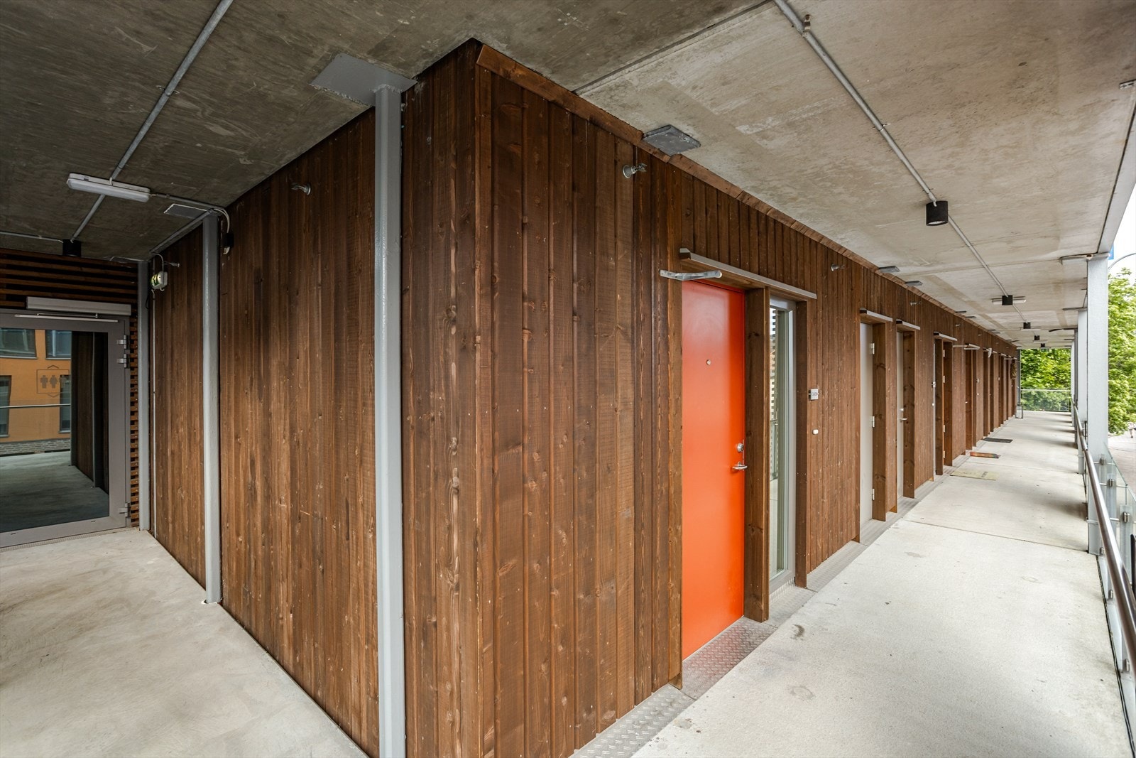 Svalgang og heis Galleribilde