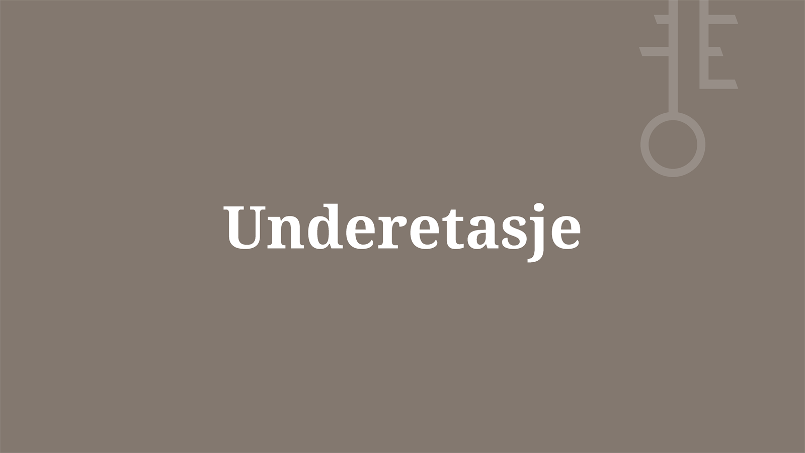 Underetasje Galleribilde