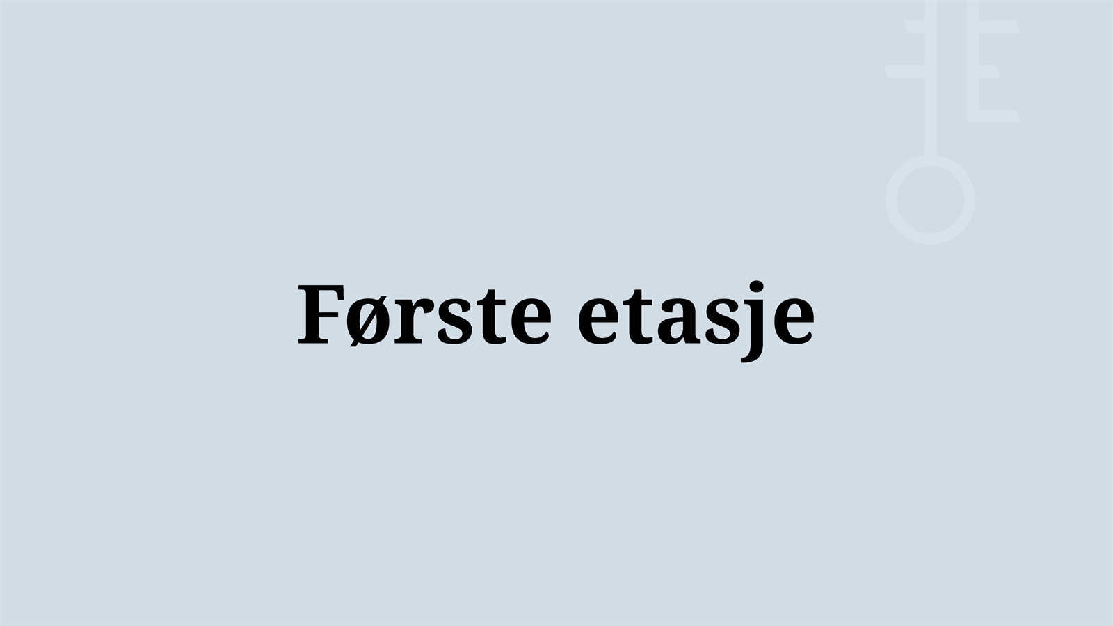 Hovudetasjen/1.etasjen Galleribilde