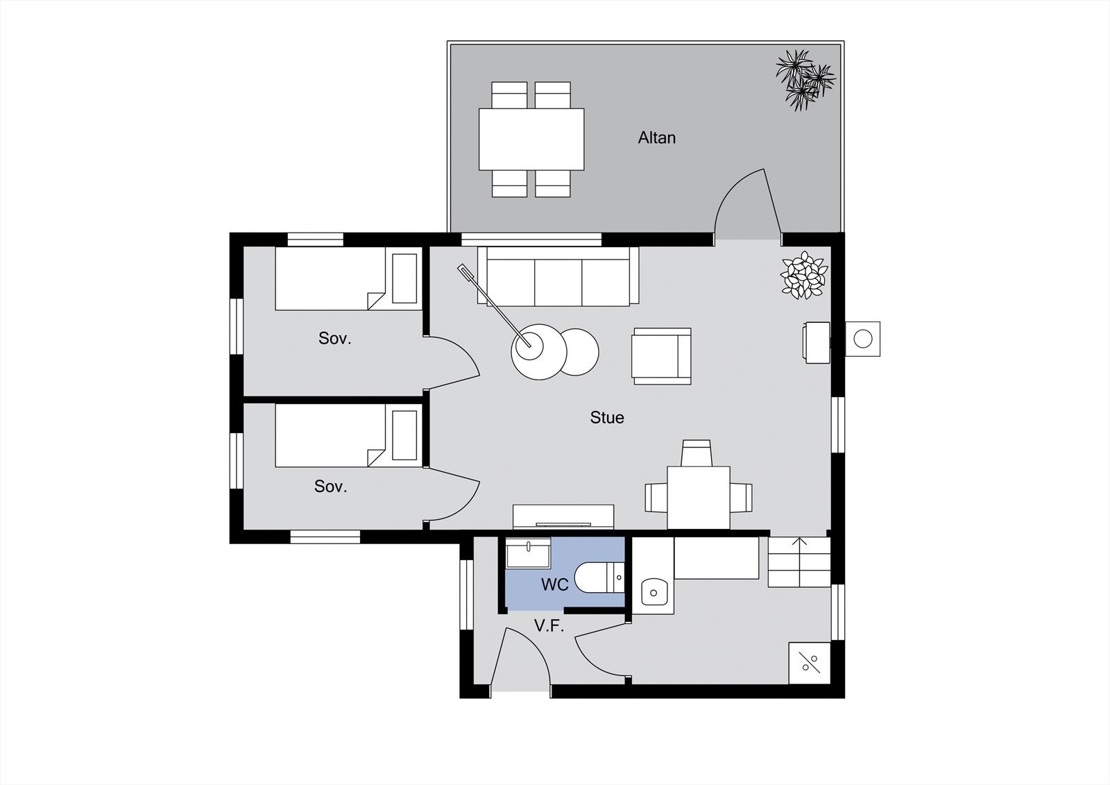 Planløsning Galleribilde