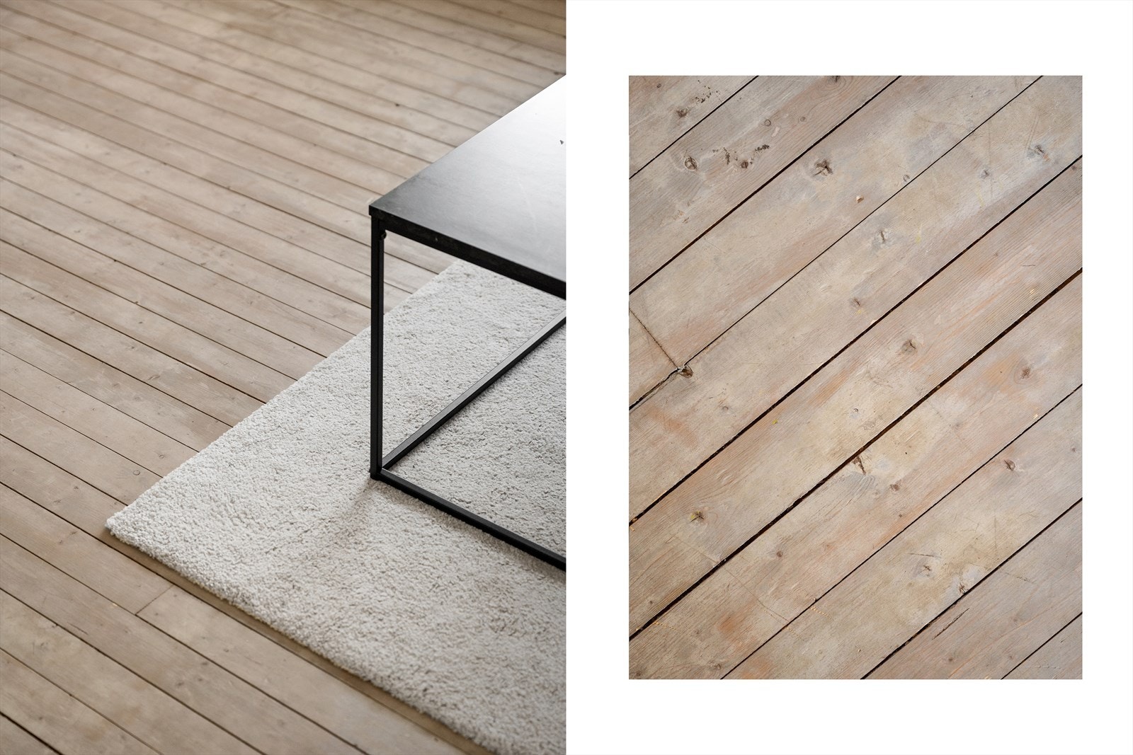 Nydelig originalt tregulv i stue og soverom. Galleribilde