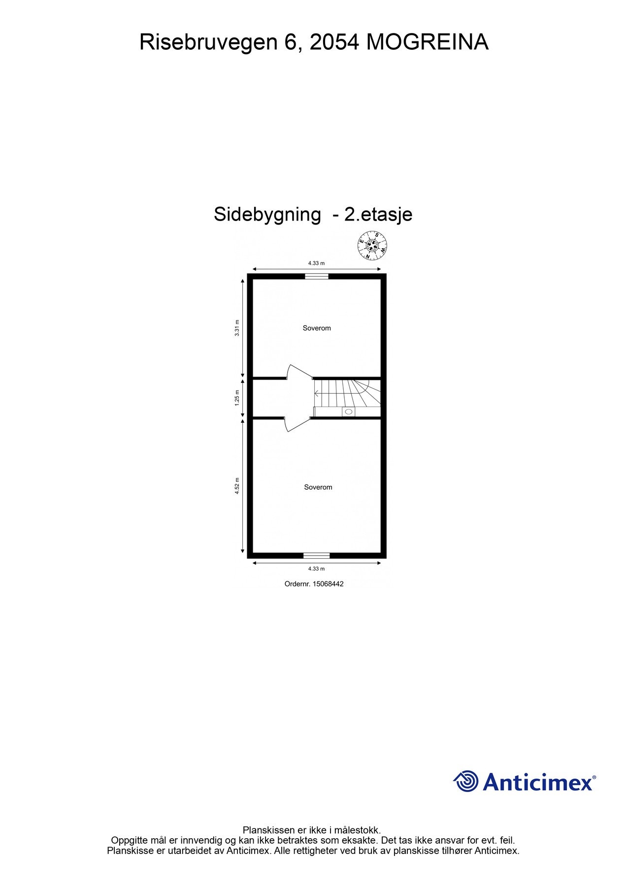 Plantegning 2. etasje. Galleribilde