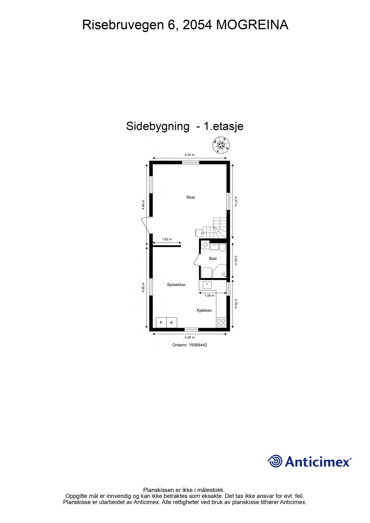 Plantegning 1. etasje. Galleribilde