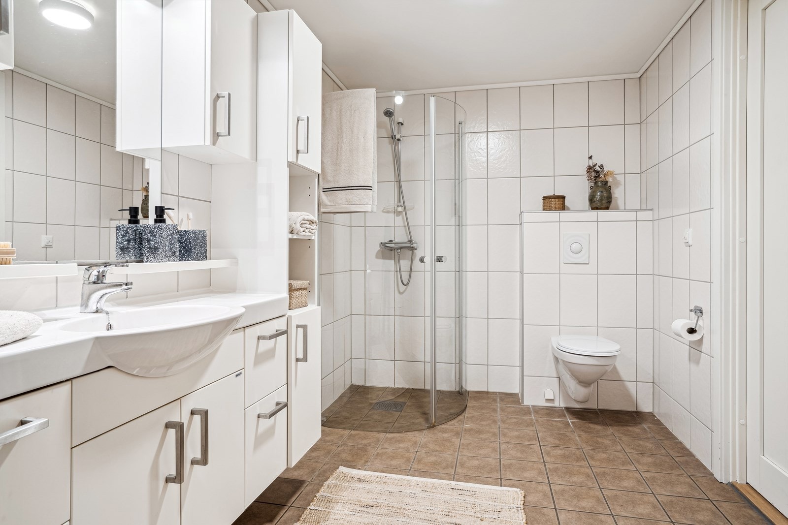 Også badet har fått tilstandsgrad 1 av takstmann. Galleribilde