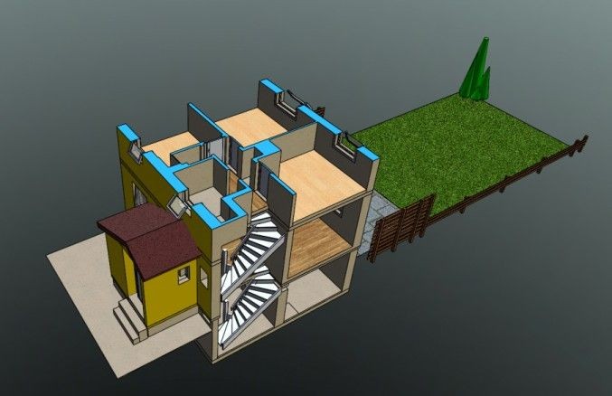 Plantegning 2. etasje. Galleribilde