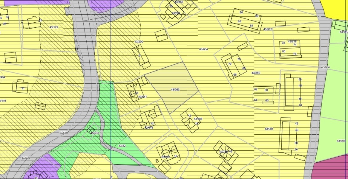 Velkommen til en tomt sentralt på Storebø på hele 1 092 kvm. Galleribilde