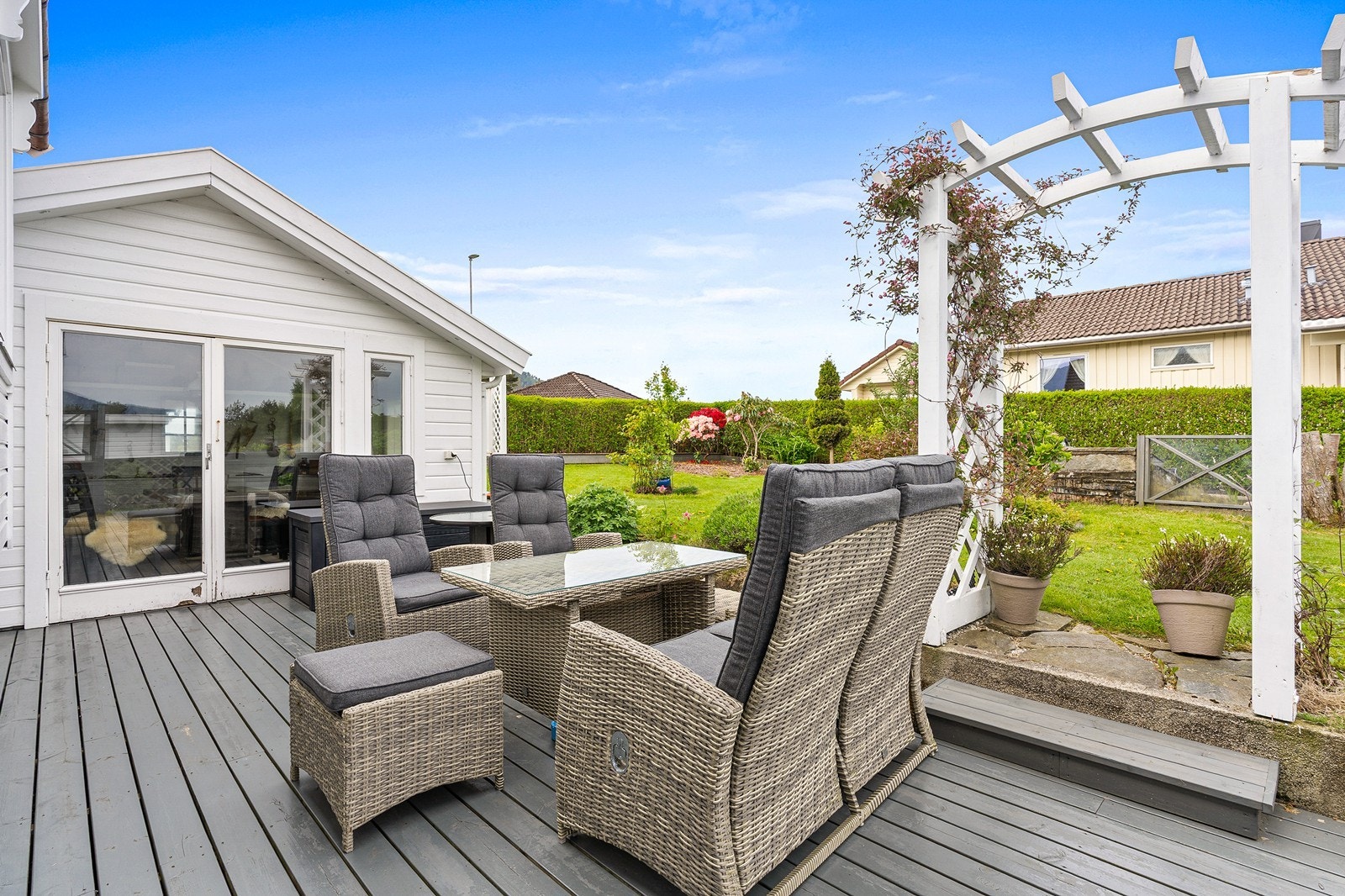 Hagestue på 12 m². Galleribilde