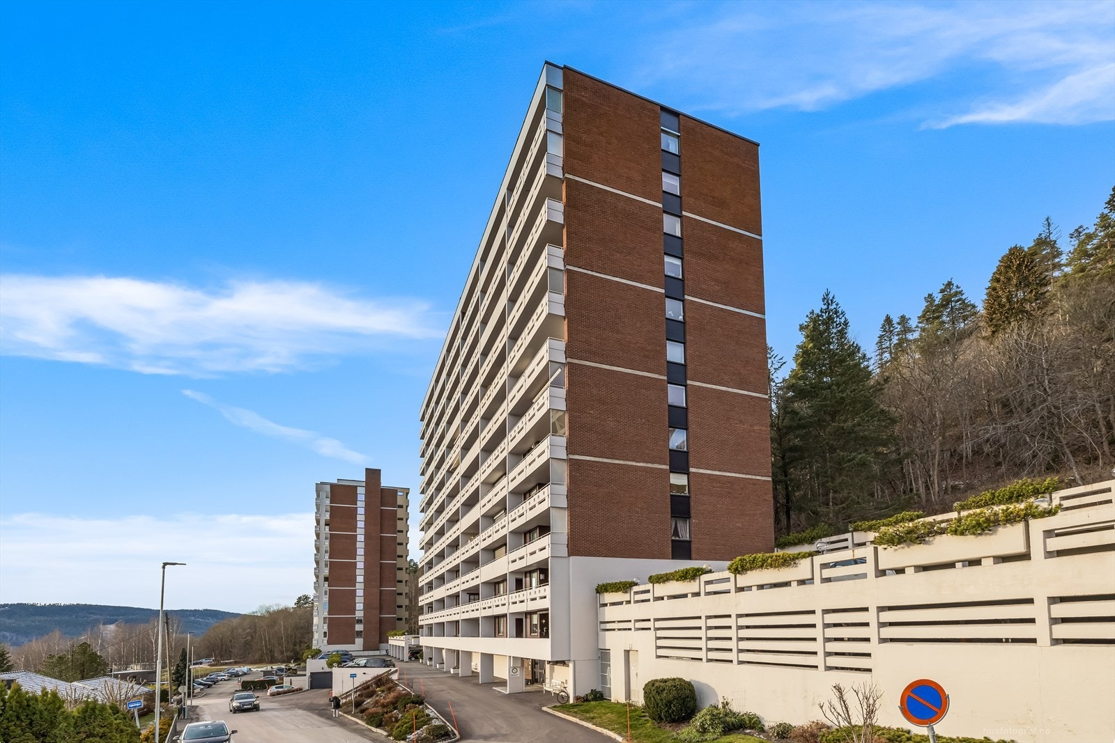 Fasaden på Tord Pedersens gate 89 Galleribilde