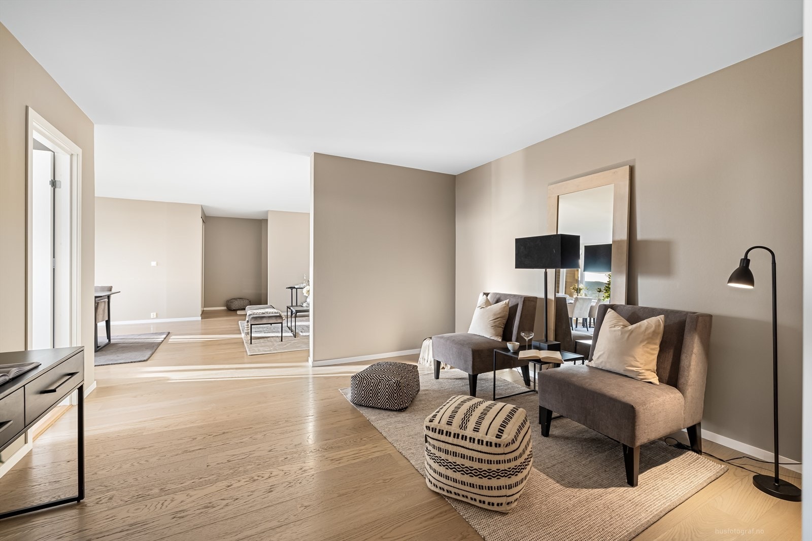 Dybden i denne leiligheten bør oppleves - flere praktiske soner Galleribilde