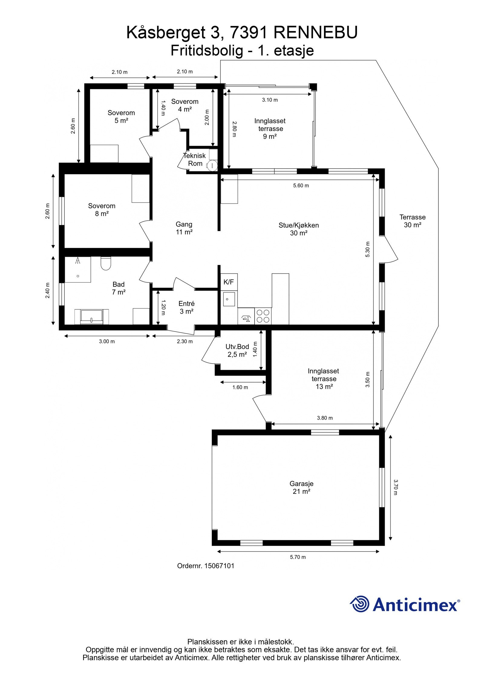 Plantegning. Galleribilde