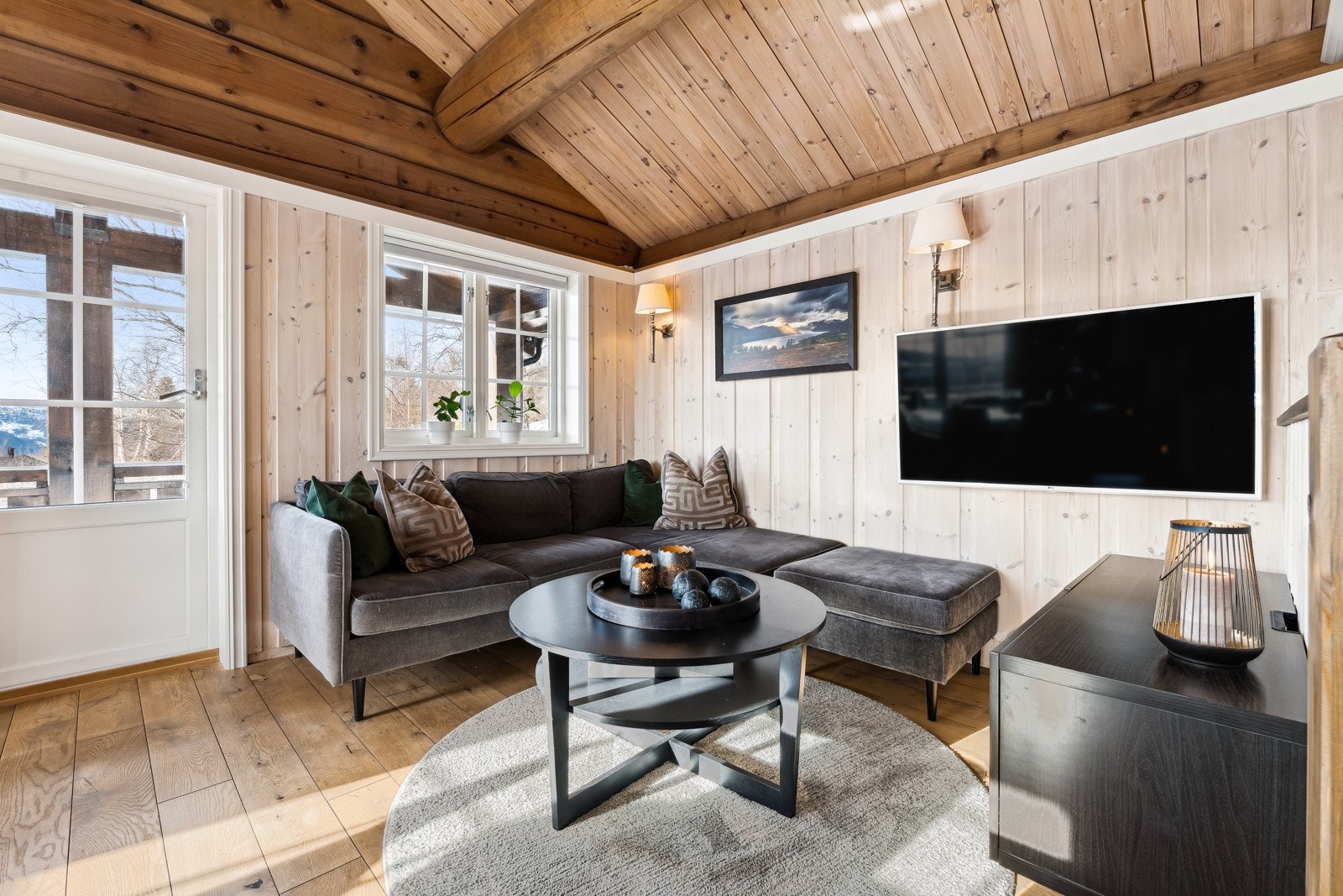 Hytten er et perfekt sted å trekke seg tilbake for privatliv. Galleribilde