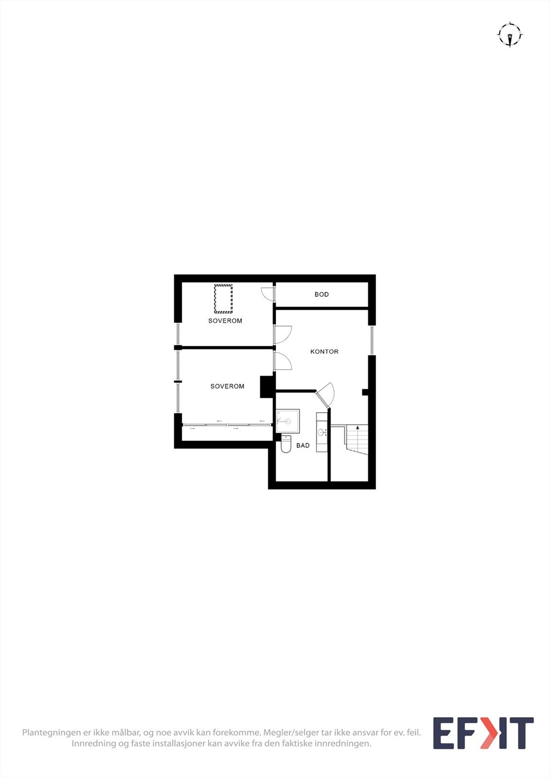 Loftsplan Galleribilde